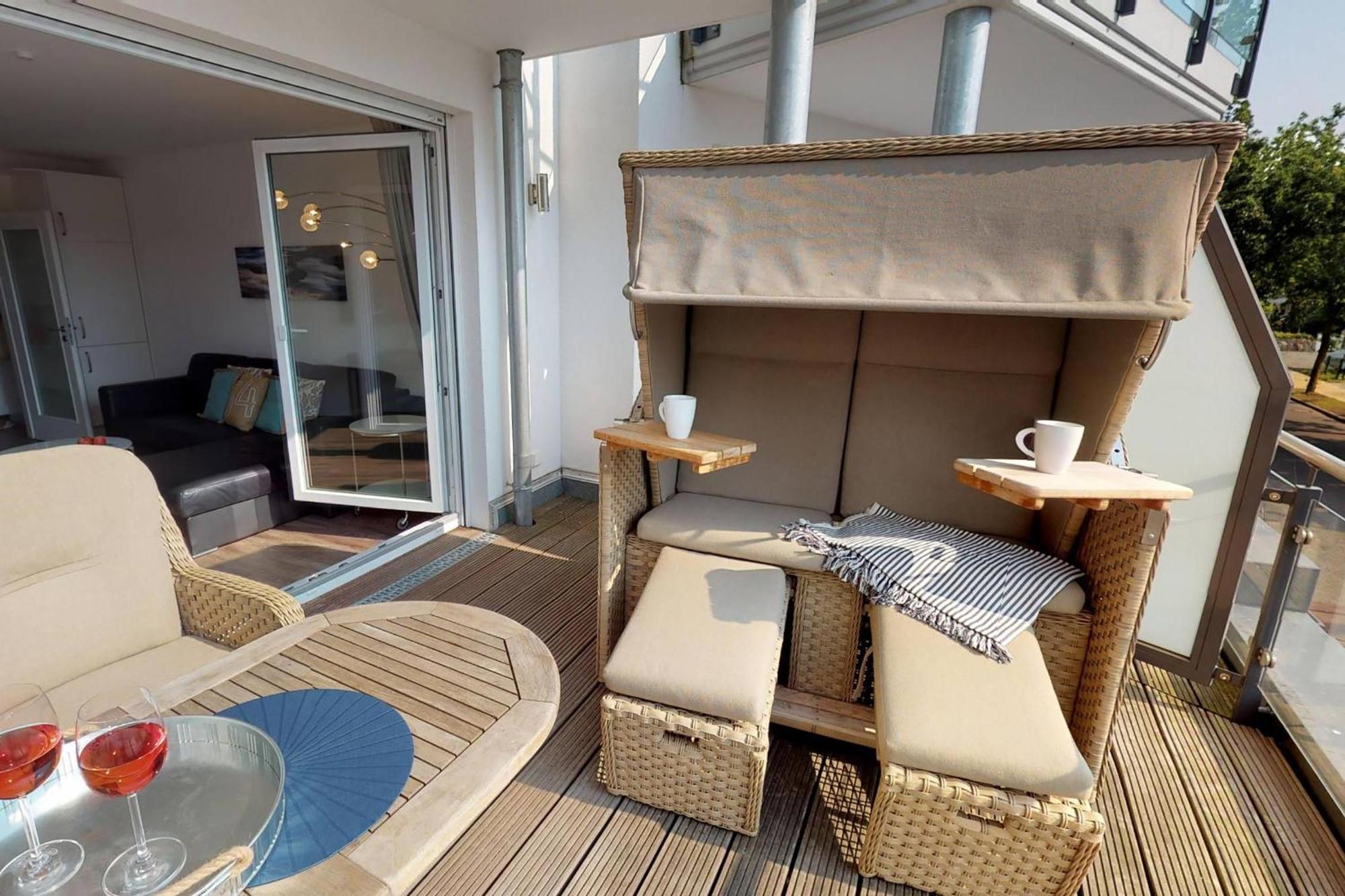 Villa Meeresrauschen Carpe Diem Mit Grosszuegiger Terrasse Und Extragrossem Strandkorb Pelzerhaken Exteriér fotografie